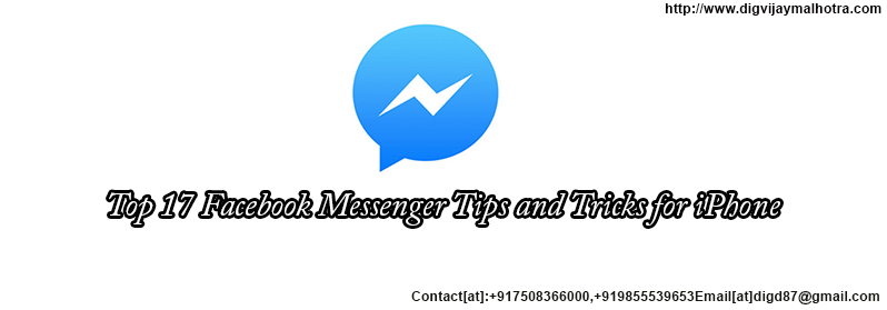 Top 17 Facebook Messenger Tips and Tricks for iPhone